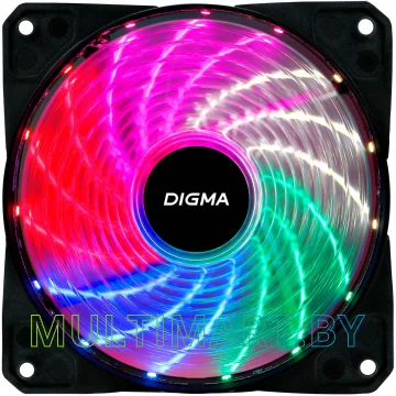 Вентилятор для корпуса Digma DFAN-FRGB2
